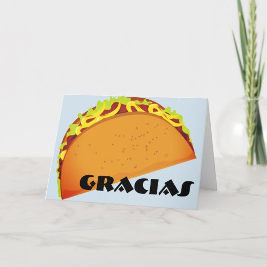 GRACIAS (Thank You) サンキューカード (正面)