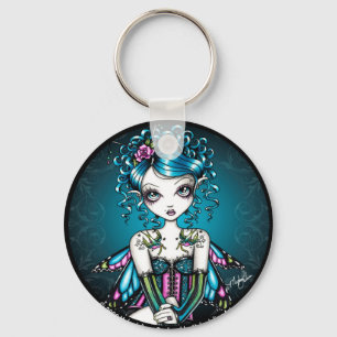 Gracieのオートクチュールのつばめの入れ墨の妖精Keychain キーホルダー