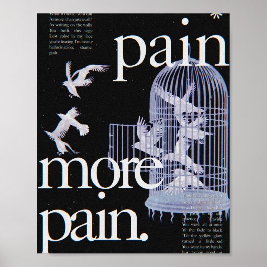 Gracie Abrams私はあなたに歌詞を話した ポスター (正面)