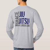 Gracie Jiu-Jitsu Tシャツ (裏面)