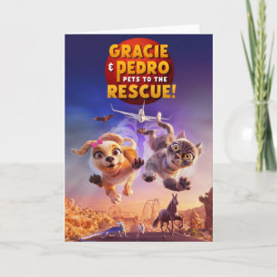 Gracie & Pedro:救出のためのペット! カード