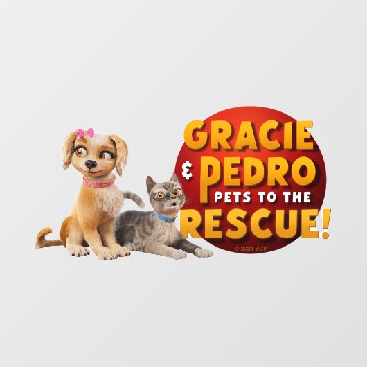 Gracie & Pedro Dynamic Duo ウィンドウサイン (シート)