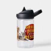 Gracie & Pedro Dynamic Duo ウォーターボトル (左面)