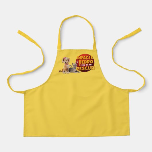 Gracie & Pedro Dynamic Duo エプロン (正面)