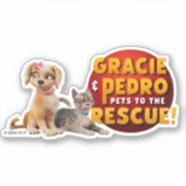 Gracie & Pedro Dynamic Duo シール (正面)