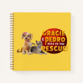 Gracie & Pedro Dynamic Duo ノートブック (正面)