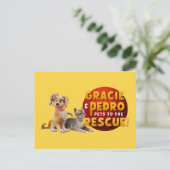 Gracie & Pedro Dynamic Duo ポストカード (スタンド正面)