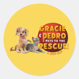 Gracie & Pedro Dynamic Duo ラウンドシール