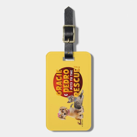 Gracie & Pedro Dynamic Duo ラゲッジタグ (正面縦)