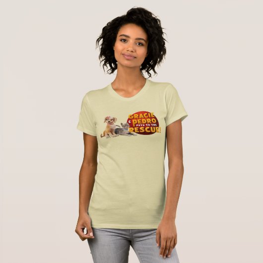 Gracie & Pedro Dynamic Duo Tシャツ (正面フル)