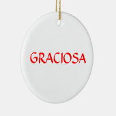 GRACIOSA*のカスタムなクリスマスのオーナメント セラミックオーナメント (右)