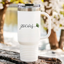 Gracious Wordフラワーノートパソコン |ダイカットのシール