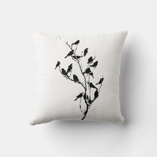 Grackleの影 クッション (裏面)