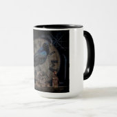 "Grackle物語"の大きいマグ15のoz マグカップ (正面右)