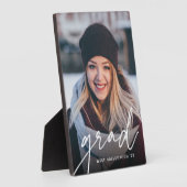 Gradスクリプトオーバーレイ |卒業写真（縦） フォトプラーク (側面)
