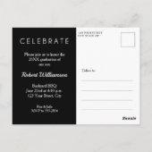 GRADフォトパーティの招待状 ポストカード (裏面)