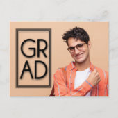 GRADフォトパーティの招待状 ポストカード (正面)