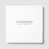 GRADブラックモダンアーチフォト卒業パーティー ゲストブック (裏面)