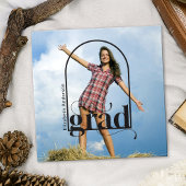 GRADブラックモダンアーチフォト卒業パーティー ゲストブック