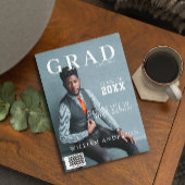 GRADマガジン写真卒業招待状 招待状