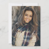 Grad写真パーティーの発表 招待状 (正面)