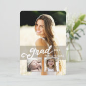 Grad2016女モダン子卒業発表 招待状 (スタンド正面)