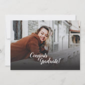 Grad 2023パーティーフォトコラージスクリプト卒業 招待状 (裏面)