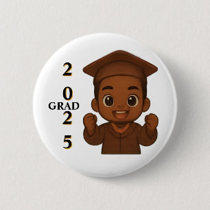 GRAD 2025お祝い 缶バッジ