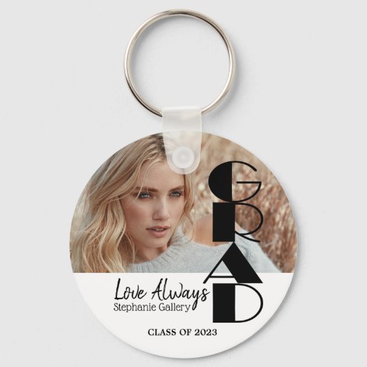 Grad - 20XXクラス – DIY Photo キーホルダー (正面)