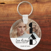 Grad - 20XXクラス – DIY Photo キーホルダー (正面)