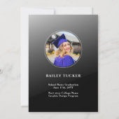 GRAD Arch写真グラデーション卒業発表 サンキューカード (裏面)