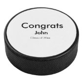 grad boy add nameおめでとう日付年文字 アイスホッケーパック (3/4)