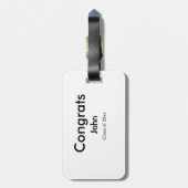 grad boy add nameおめでとう日付年文字 ラゲッジタグ (裏面縦)