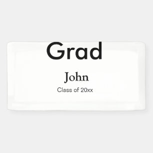 grad boy add nameおめでとう日付年文字 横断幕