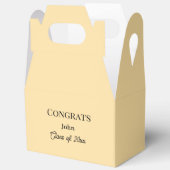 grad boy add name congrats date year text フェイバーボックス (見開き)