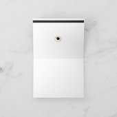 Grad Capサンキューカード:レッド サンキューカード (内部)