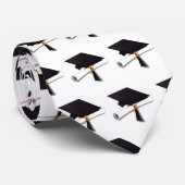 Grad Cap and Diploma Graduation ネクタイ (ロール)