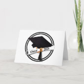 Grad Cap Class of 2026 Graduation カード (正面)