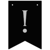 Grad Cap & Tassel, Diploma in Silver,金ゴールド&ブラック バンティングフラッグ (第2の旗)