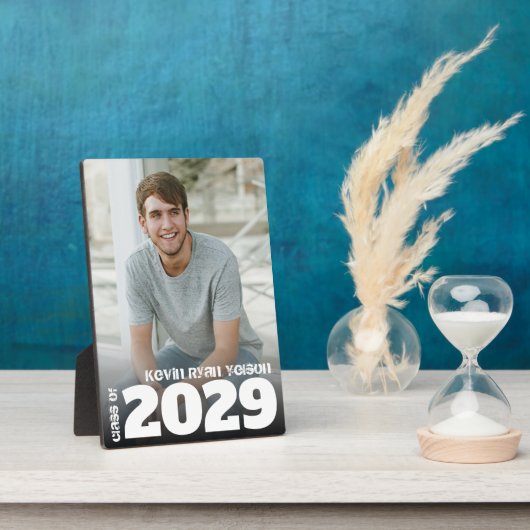 Grad Class of Tabletop Photo フォトプラーク (側面)