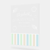 Grad Club Beach Party アクリルサイン (傾斜)