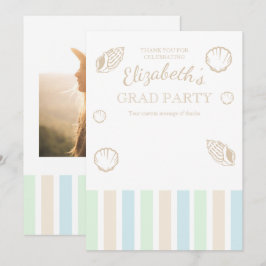 Grad Club Beach Party サンキューカード