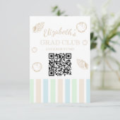 Grad Club Beach Party College Fund エンクロージャーカード (スタンド正面)