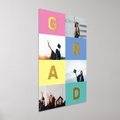 GRAD COLOR BLOCKSフォト数々のグラデーションN 箔ポスター (レイダウン)