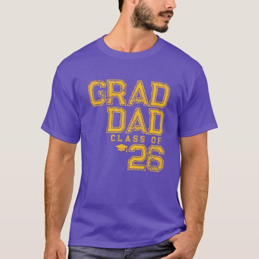 Grad Dad | Class of 2026 Tシャツ (正面)