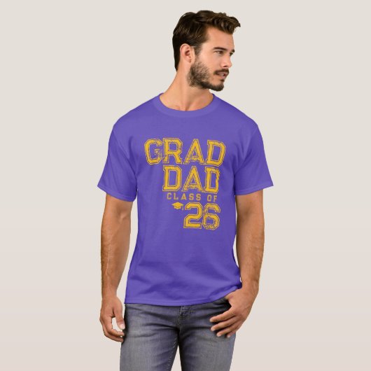 Grad Dad | Class of 2026 Tシャツ (正面フル)