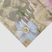 Grad Floral Piano Music Junk Journal Decoupage 薄葉紙 (詳細)