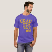 Grad G'Pa | 2026年卒業 Tシャツ (正面フル)
