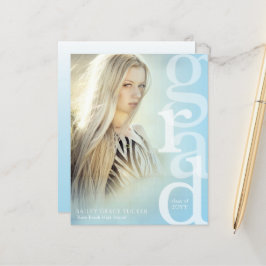 GRAD Overlay Budget Blue卒業発表