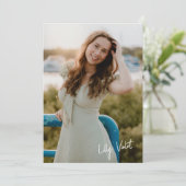 Grad Party Invite 招待状 (スタンド正面)